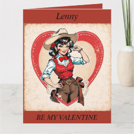 Tarjeta postal editable del DÍA DE SAN VALENTÍN de