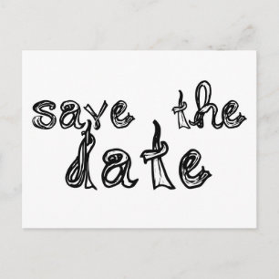 tarjeta postal en negro y blanco con fuente de tel