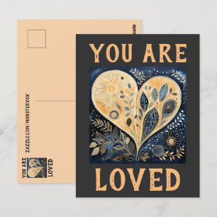Tarjeta Postal Eres Amado