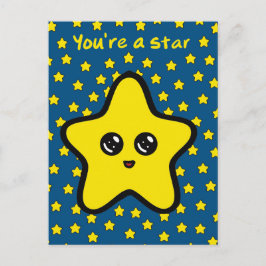 Tarjeta Postal "Eres una Estrella"