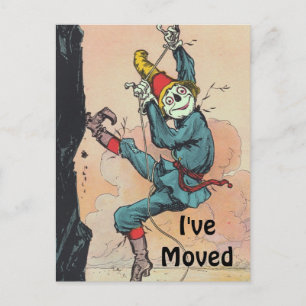 Tarjeta Postal Espantapájaros Antiguo Oz Se Mudó N
