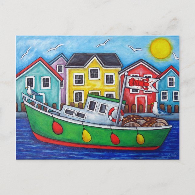 Tarjeta postal especial marítima (Anverso)