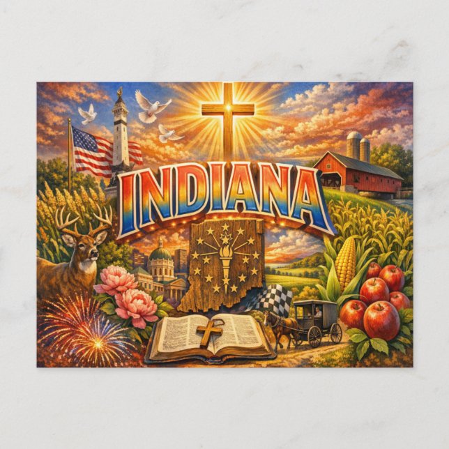 Tarjeta postal espiritual (Anverso)