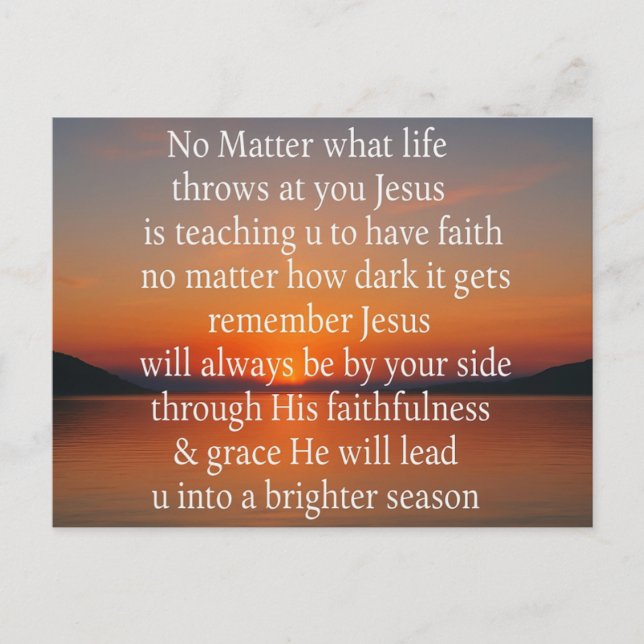 Tarjeta Postal Espiritual (Anverso)