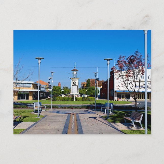 Tarjeta postal estándar de Leeton (Anverso)