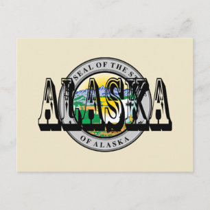 Tarjeta postal estatal de Alaska