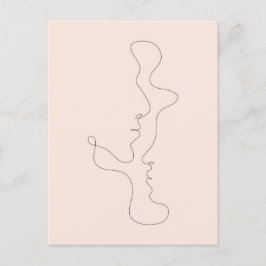 Tarjeta postal estética Boho 023