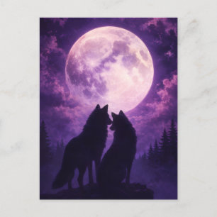Tarjeta Postal Estética de Fauna Celeste
