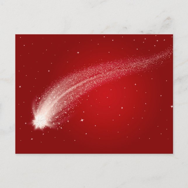 Tarjeta postal estrella de disparo #3 - Horizontal (Anverso)