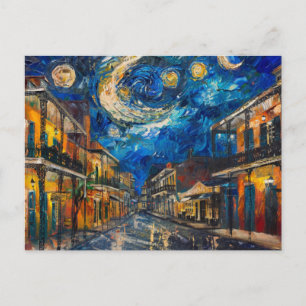 Tarjeta postal estrellada de Nueva Orleans