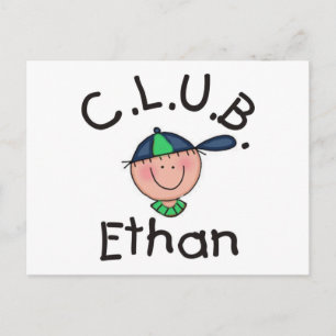 Tarjeta postal Ethan de C.L.U.B.