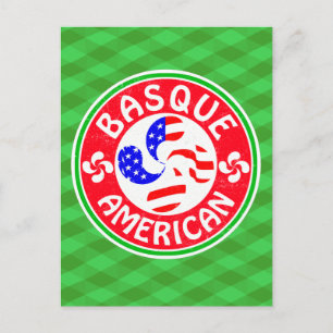 Tarjeta postal Euskara Lauburu de Euskara