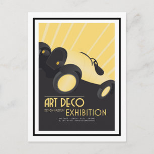 Tarjeta postal - Exposición del Museo de Diseño Ar
