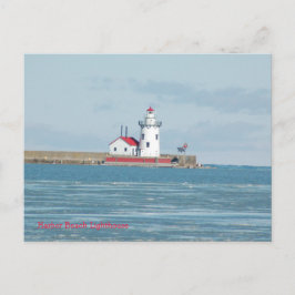 Tarjeta postal: Faro de Harbor Beach