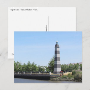 Tarjeta postal - Faro - Suisun - California