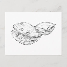Tarjeta postal Feliz como una Almeja