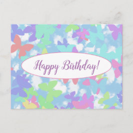 Tarjeta postal - ¡Feliz cumpleaños! -Personalizado