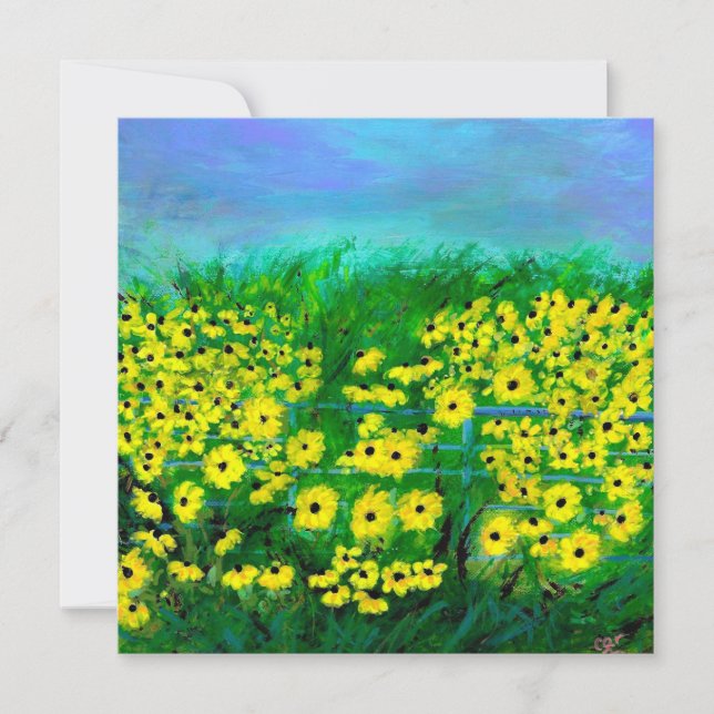 Tarjeta postal Field of Dreams (Anverso)