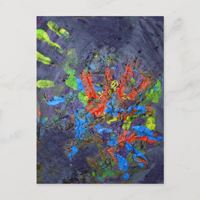Tarjeta postal Finger Fun (Anverso)
