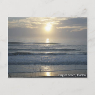 Tarjeta postal Flagler Beach Sunrise