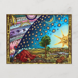 ¡Tarjeta postal Flammarion Dome!