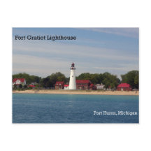 Tarjeta postal Fort Gratiot Lighthouse