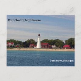 Tarjeta postal Fort Gratiot Lighthouse