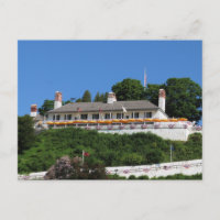 Tarjeta postal Fort Mackinac