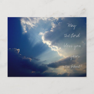 tarjeta postal fotográfica 'Rayos de Esperanza'