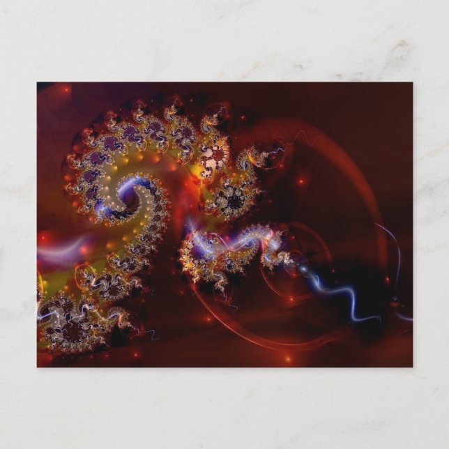 tarjeta postal fractal (Anverso)