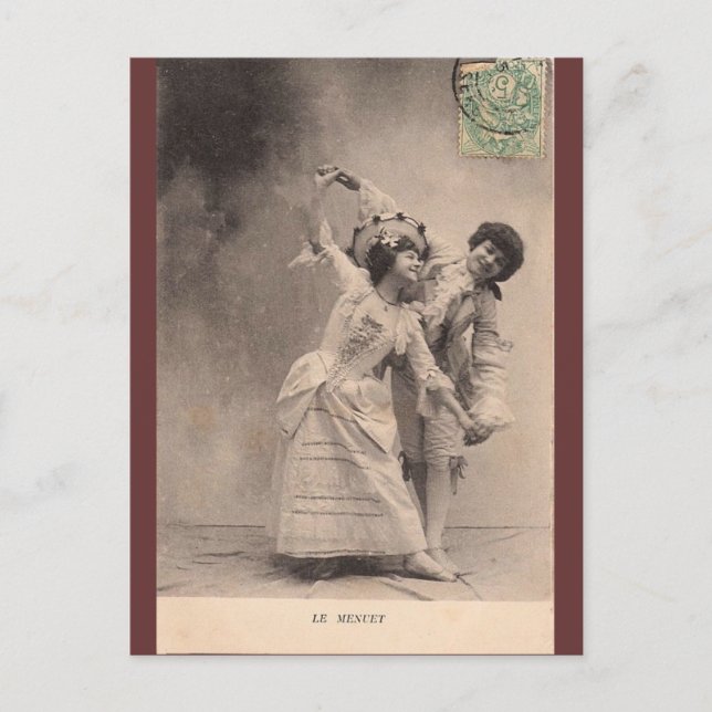 Tarjeta postal francesa vintage (Anverso)