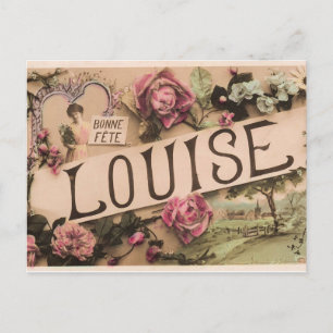 Tarjeta postal francesa vintage