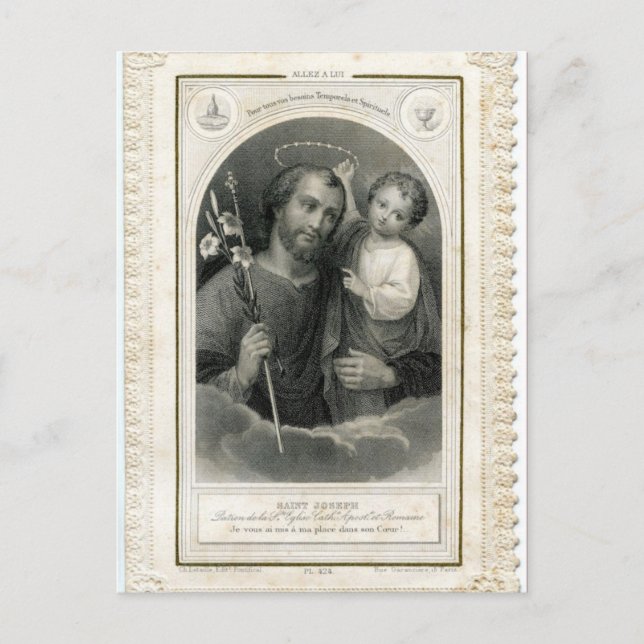 Tarjeta postal francesa vintage (Anverso)