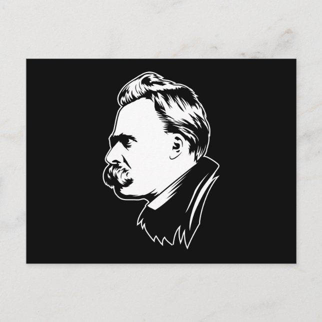Tarjeta postal Frederich Nietzsche (Anverso)