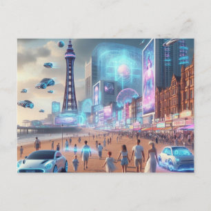 Tarjeta Postal Futuro de Blackpool