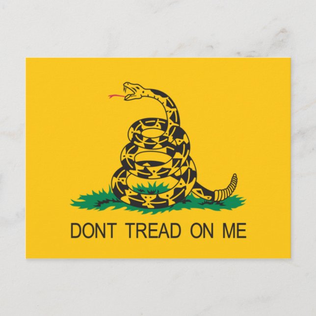 Tarjeta postal Gadsden (Anverso)