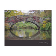 Tarjeta postal Gapstow Bridge-Central Park NYC