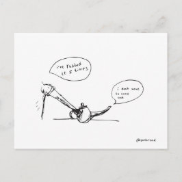 tarjeta postal genie