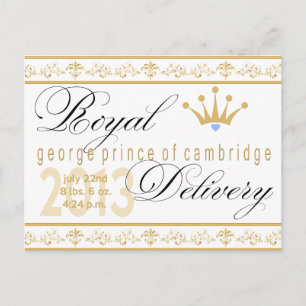 Tarjeta postal George Prince of Cambridge Souvenir