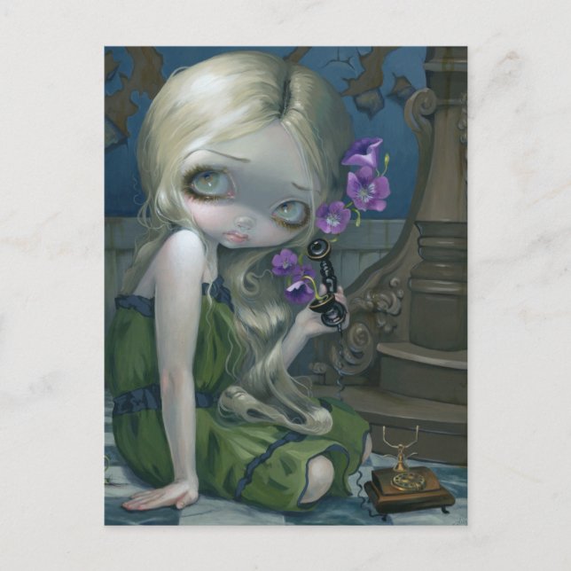 Tarjeta postal "Geraniums" (Anverso)