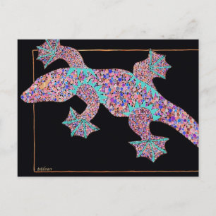 Tarjeta postal Ghost Gecko