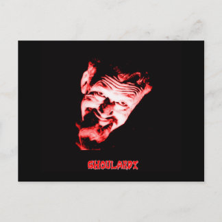Tarjeta postal Ghoulardi (roja)