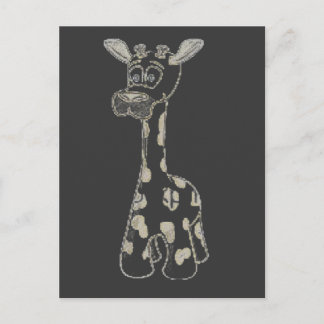Tarjeta postal Giraffe
