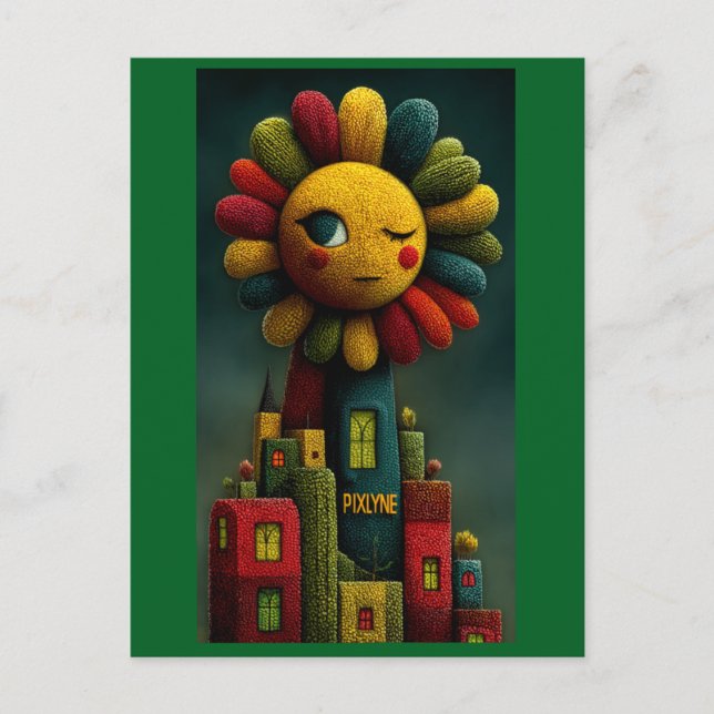 Tarjeta postal GoddessAIArt (Anverso)