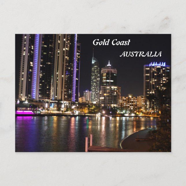Tarjeta postal Gold Coast Australia (Anverso)
