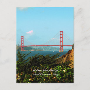 Tarjeta postal Golden Gate