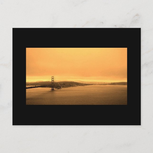 Tarjeta postal Golden Gate (Anverso)