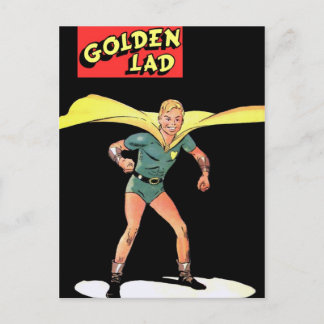 Tarjeta postal Golden Lad