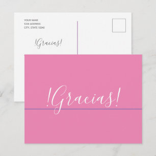 Tarjeta postal - ¡Gracias! - Personalizada