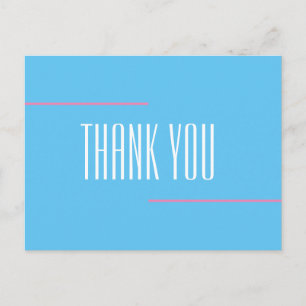 Tarjeta postal - Gracias - Personalizado